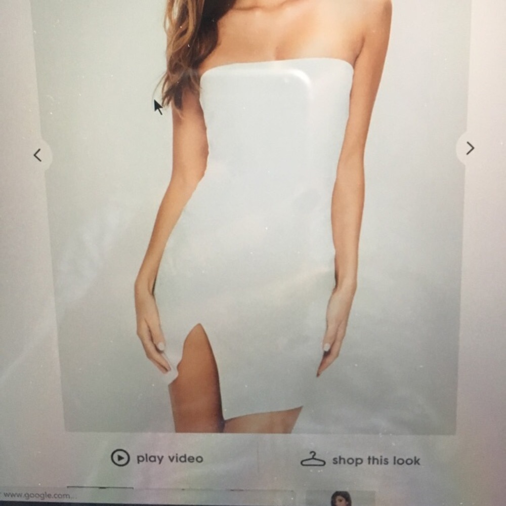 White dress